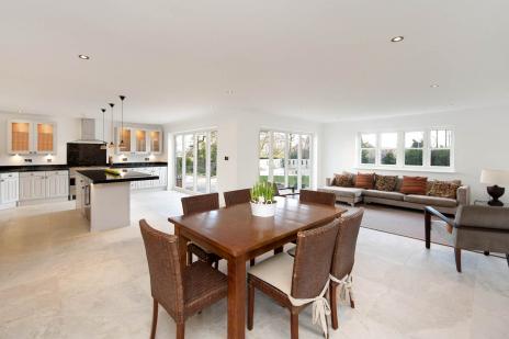 Crowborough conversion open plan kitchen
